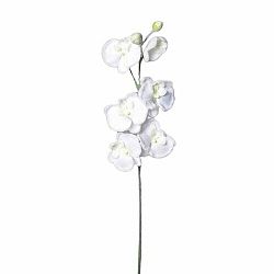 Umelá zasnežená Orchidea biela, 81 cm