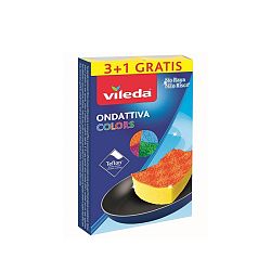 Vileda PUR active Colors hubka 3+1 ks