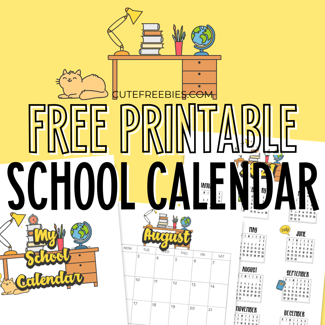 Free Printable Academic Calendar 2025 2026