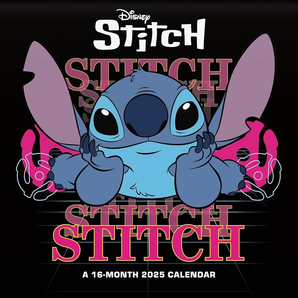 Free Printable 2025 Stitch Calendar