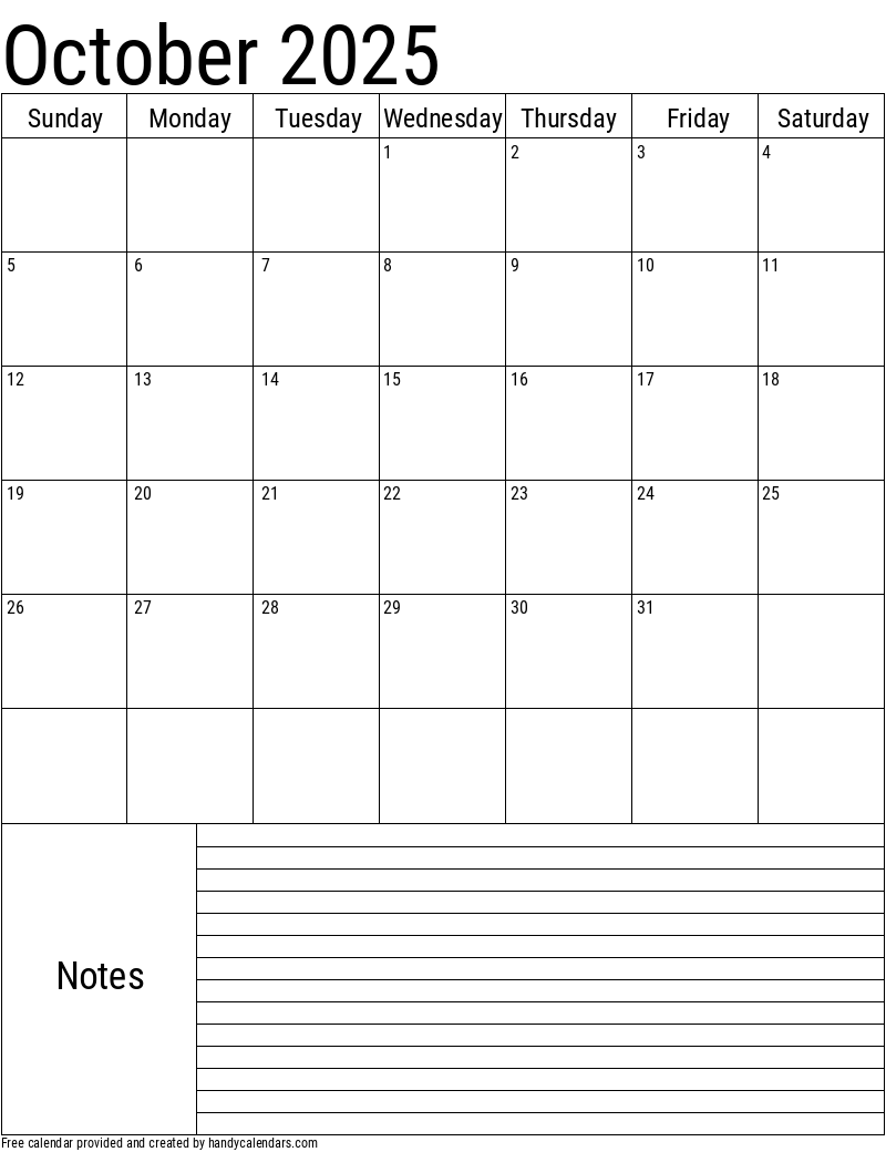 October Earnings Calendar 2025