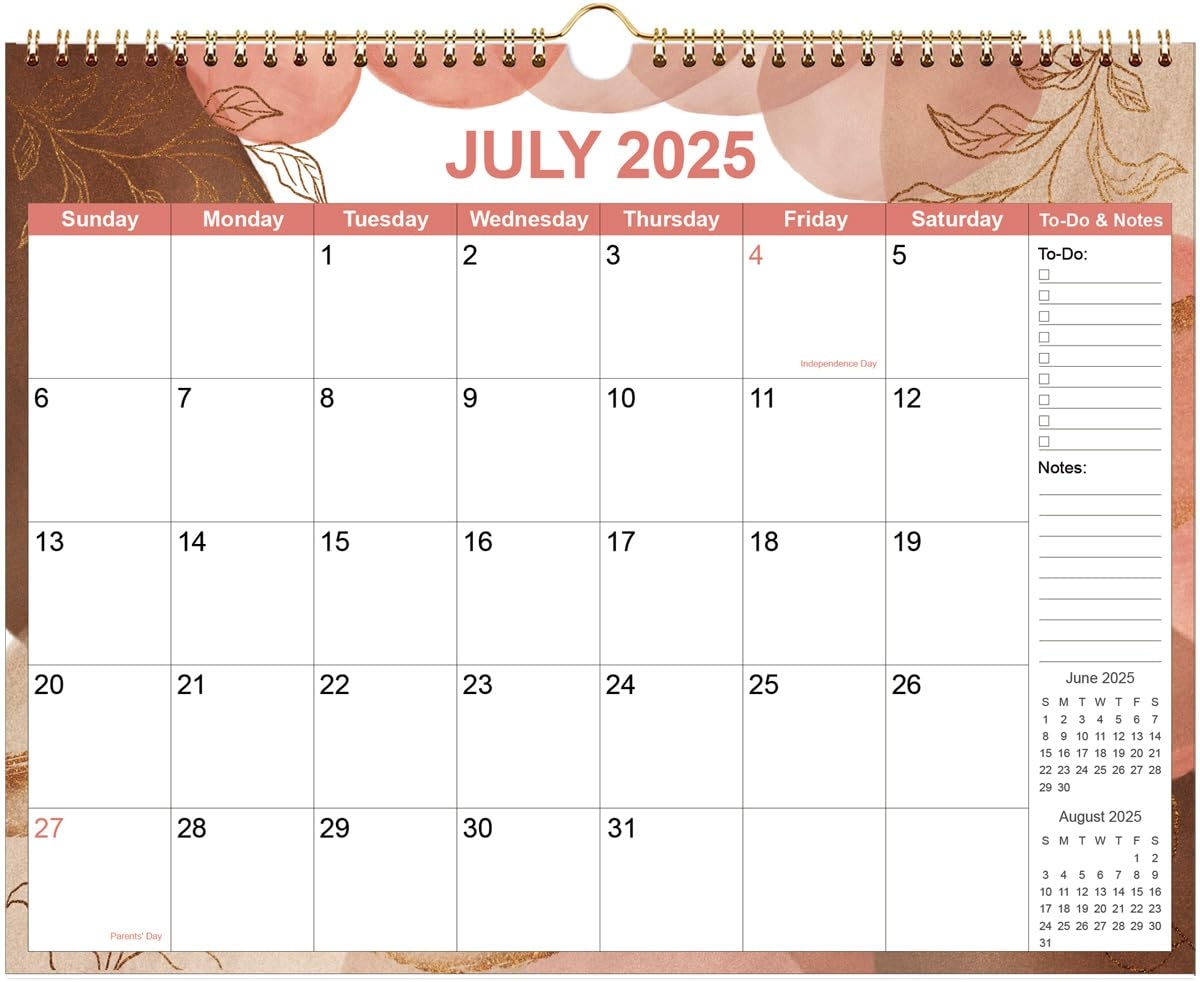 August 2023 July 2025 Calendar