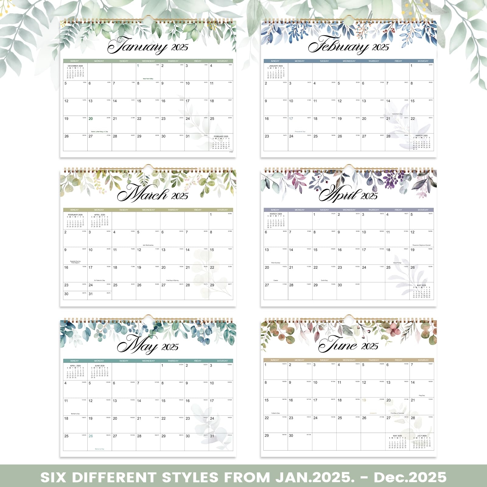 Amazon 2025 Calendar 2025 Wall Calendar 12 Month From JAN 