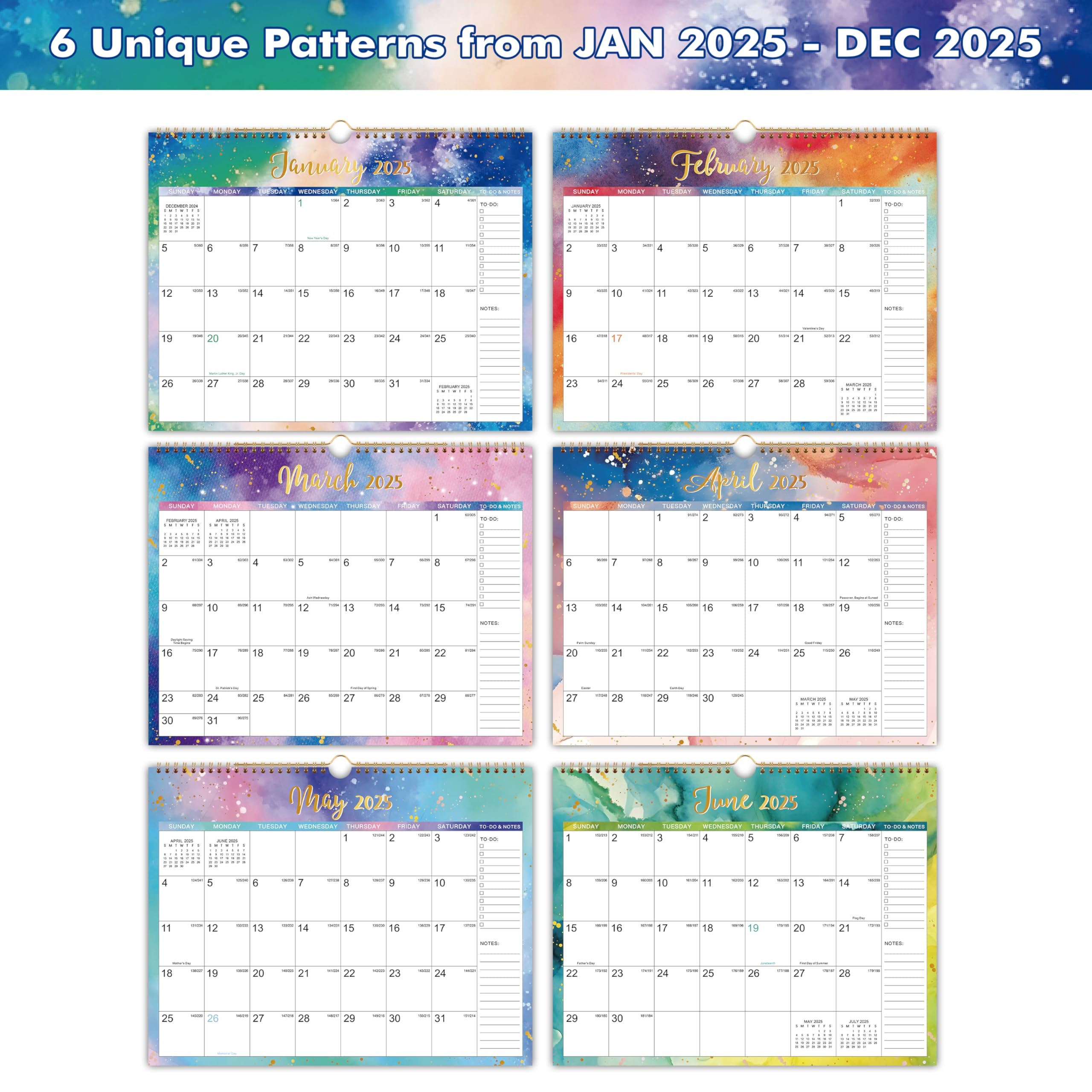Amazon 2025 Calendar 2025 Wall Calendar 12 Months From JAN 