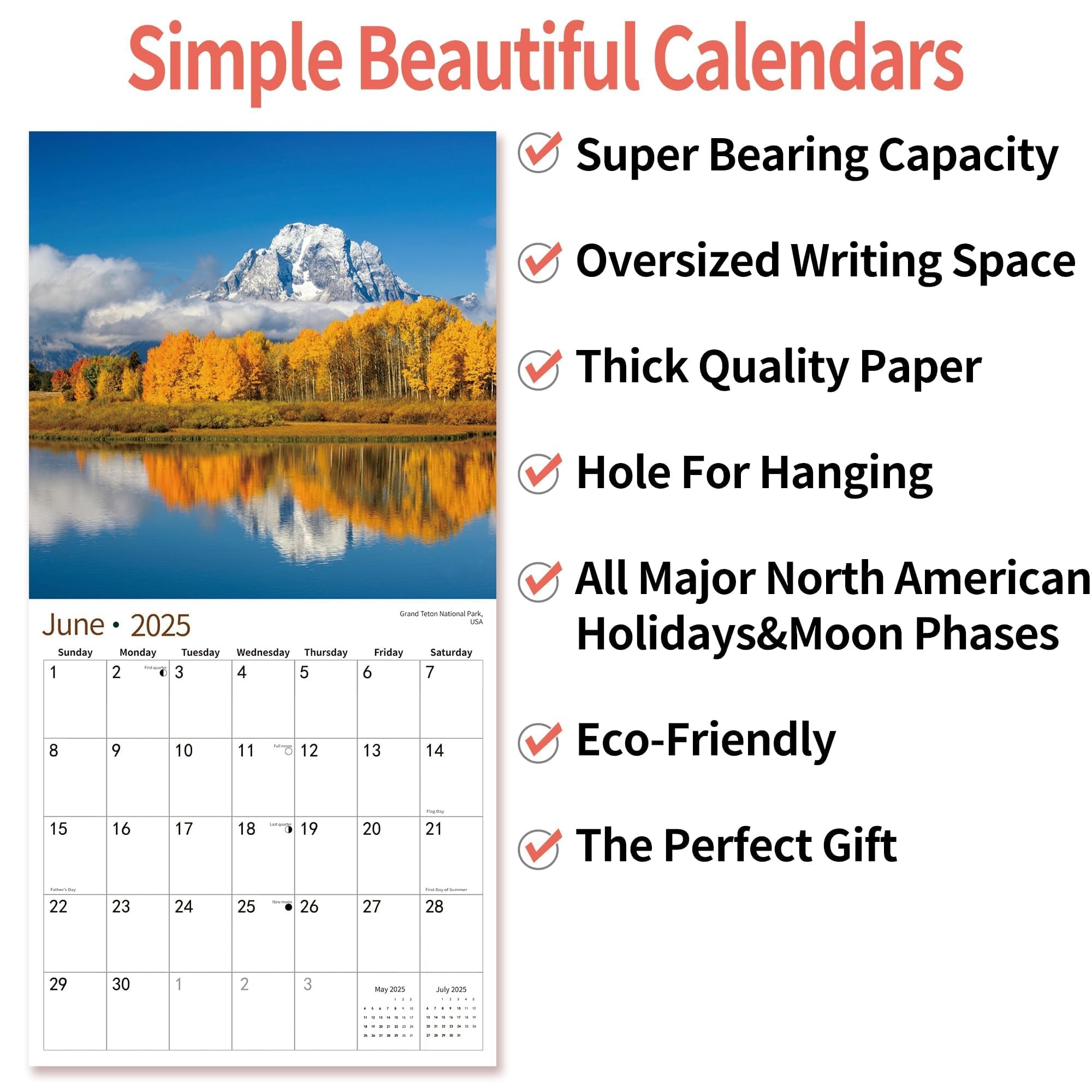 Amazon 2025 Wall Calendar Calendar 2025 January 2025 