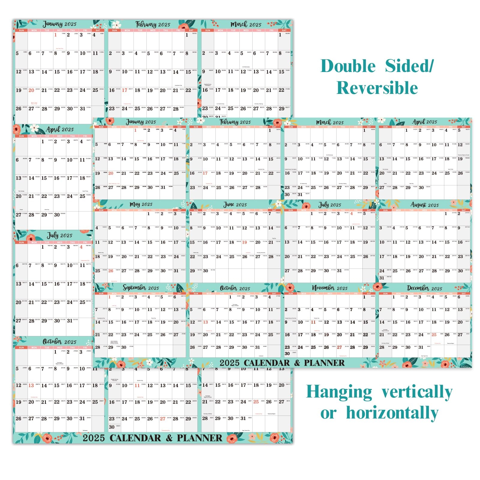 December 2025 Printable Calendar Waterproof