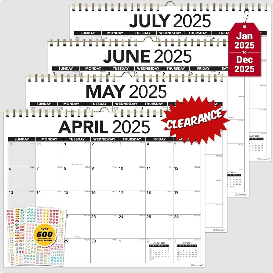 Free Printable 2025 Calendar With Notes Section