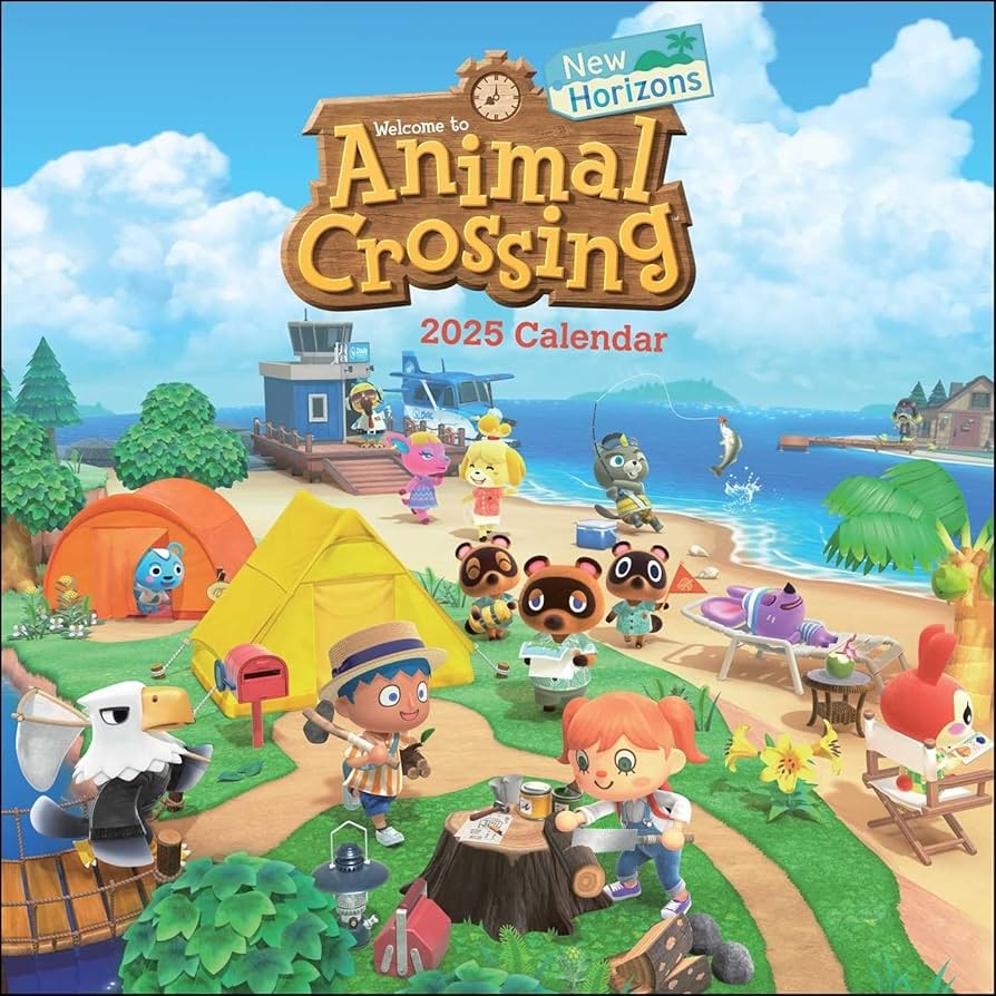 Animal Crossing New Horizons 2025 Wall Calendar Amazon co uk Nintendo 9781419774454 Books