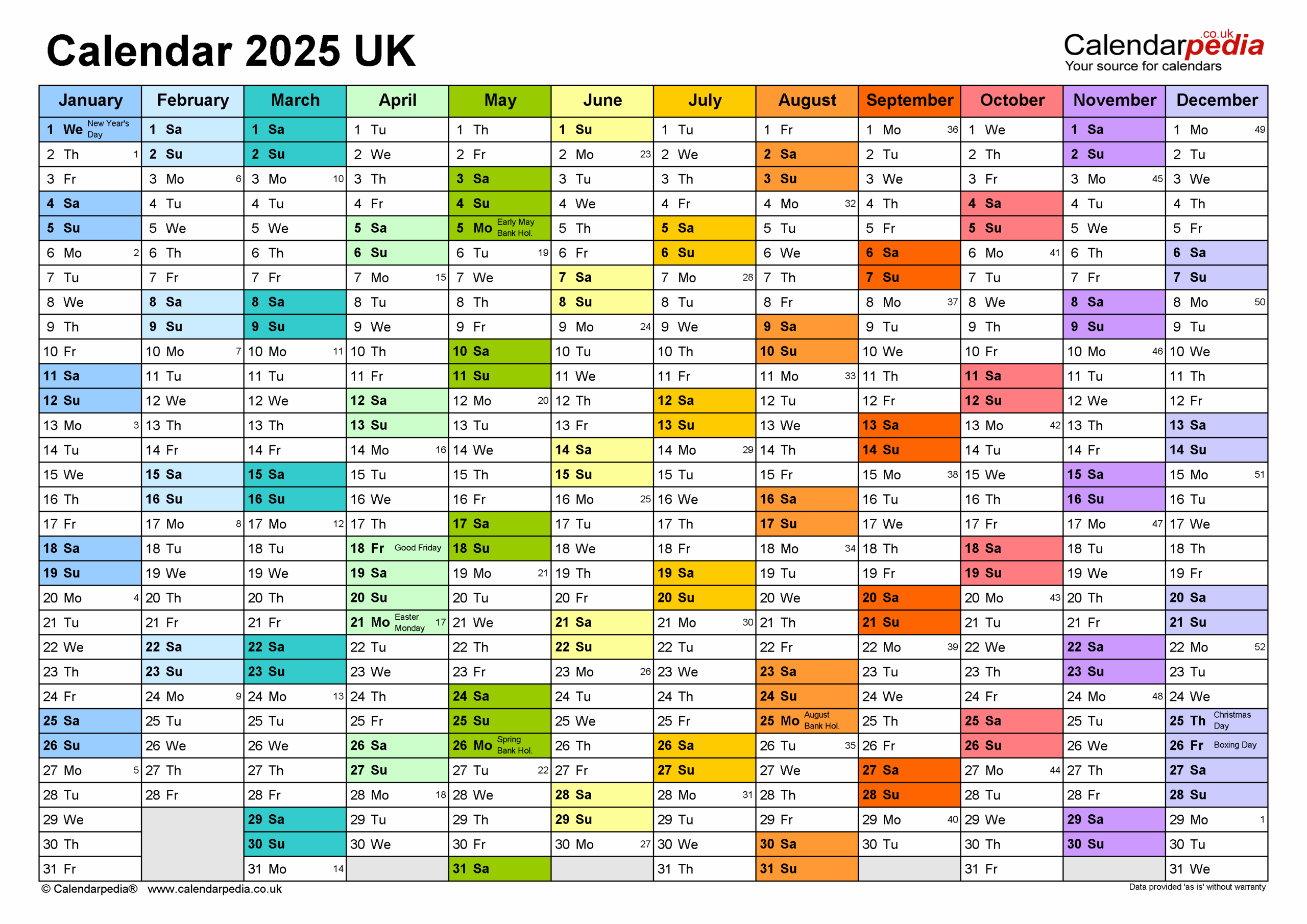 Free Printable 2025 Pocket Calendar With Holidays