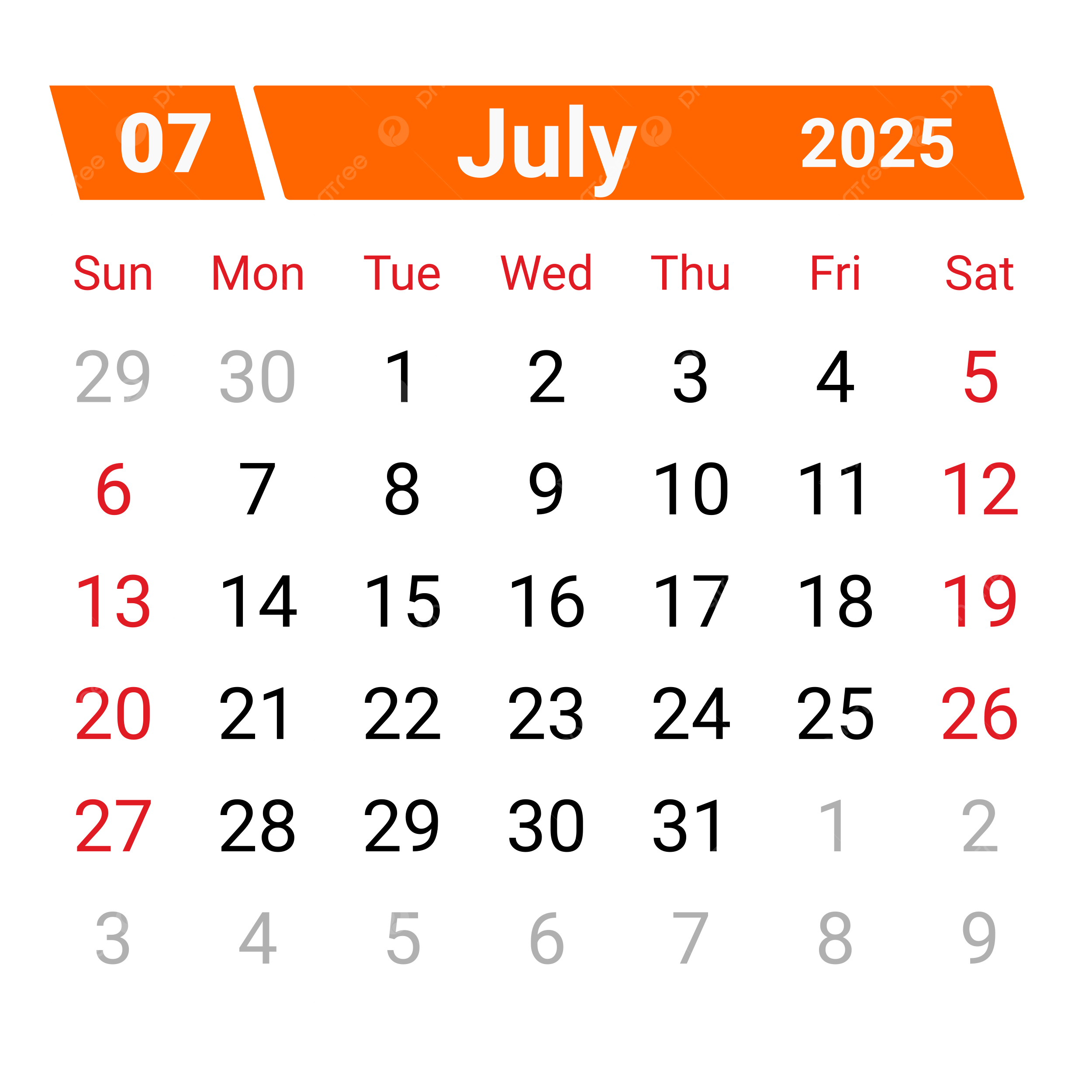 Economic Calendar July 2025
