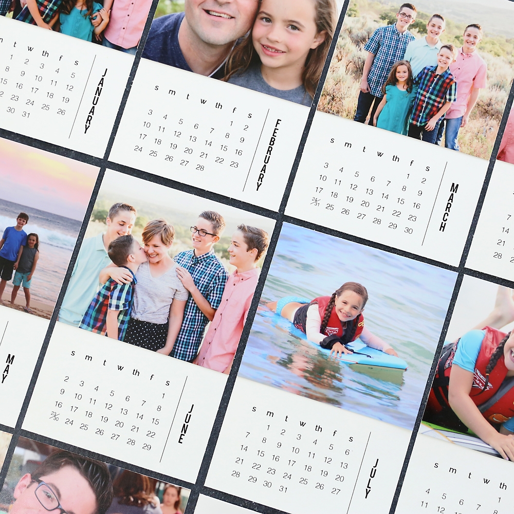 Free Printable 2025 Mini Diy Photo Calendar