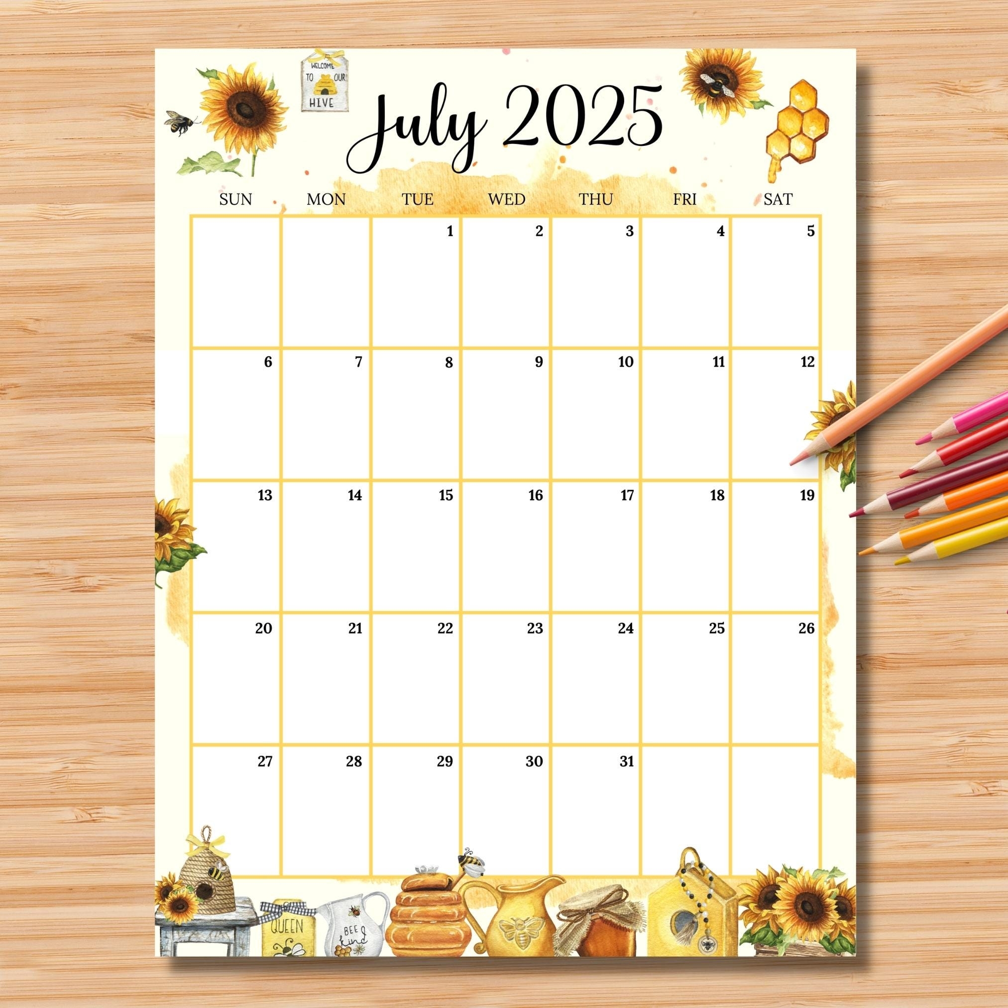 Foxwoods Bingo July Calendar 2025