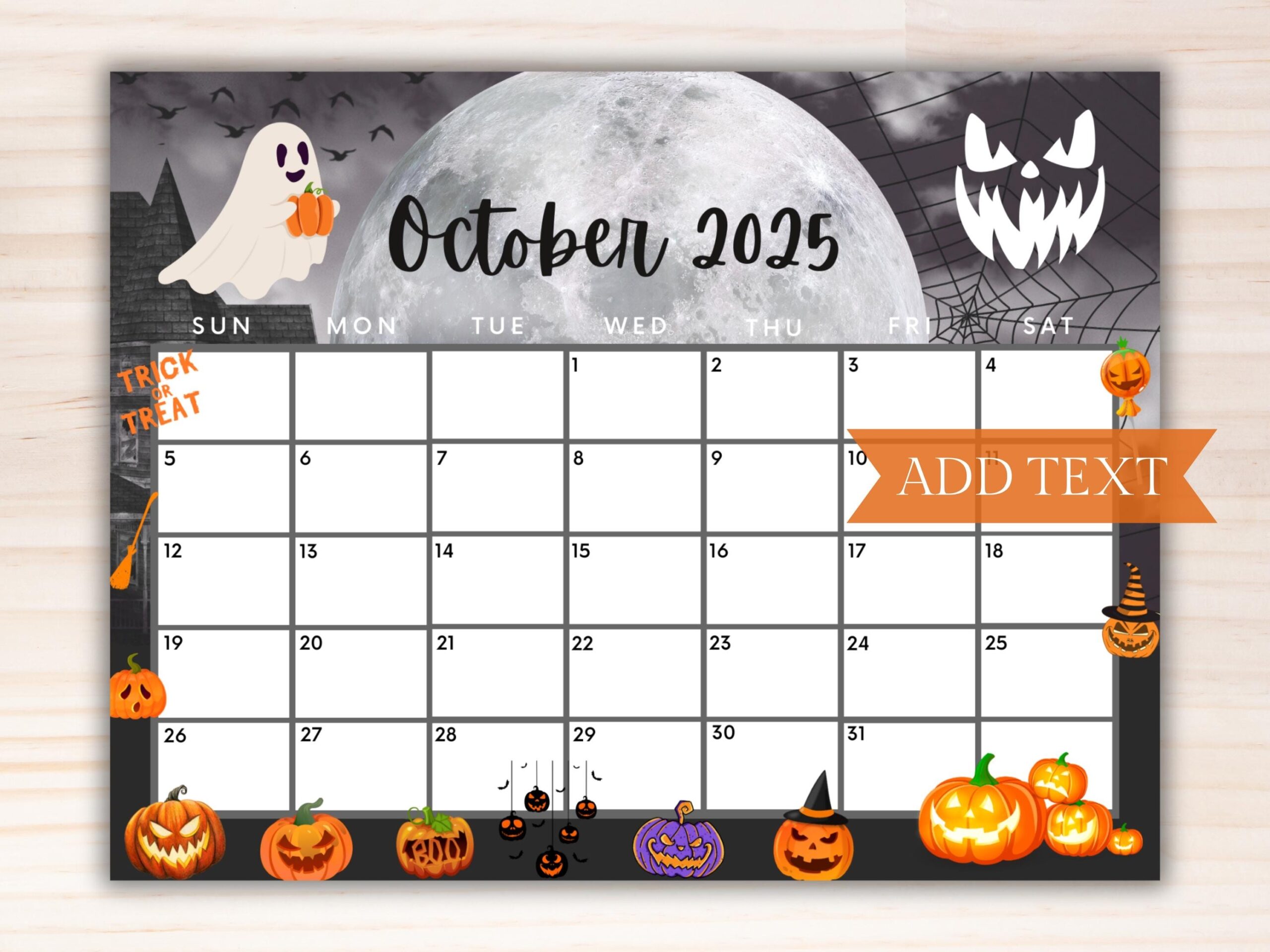 October R 2025 Calendar