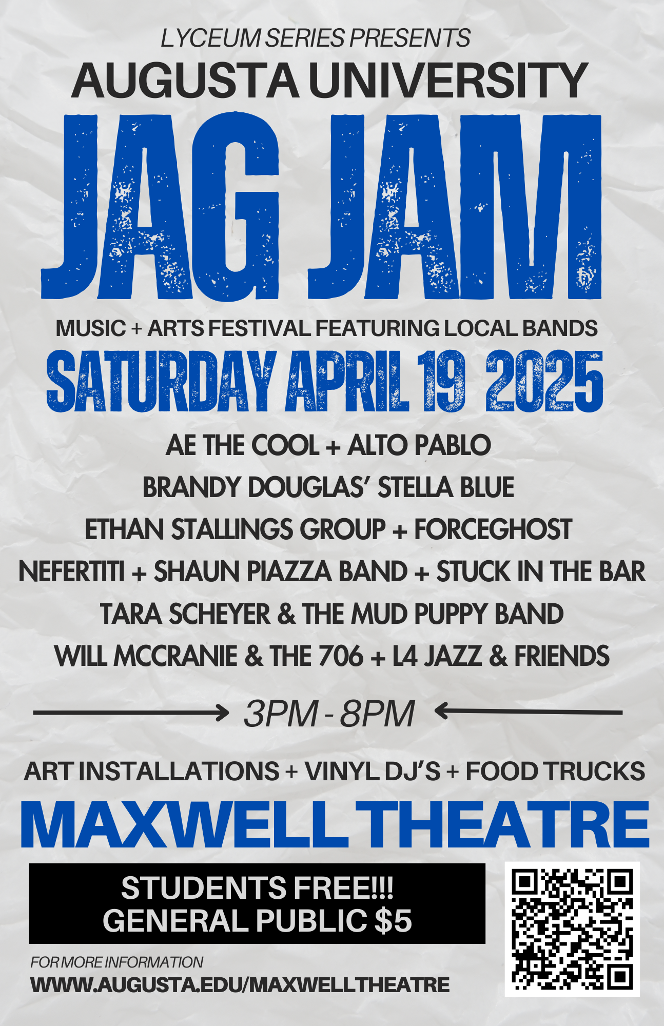 Events For April 19 2025 The Greater Augusta Arts Council s Arts And Culture Calendar