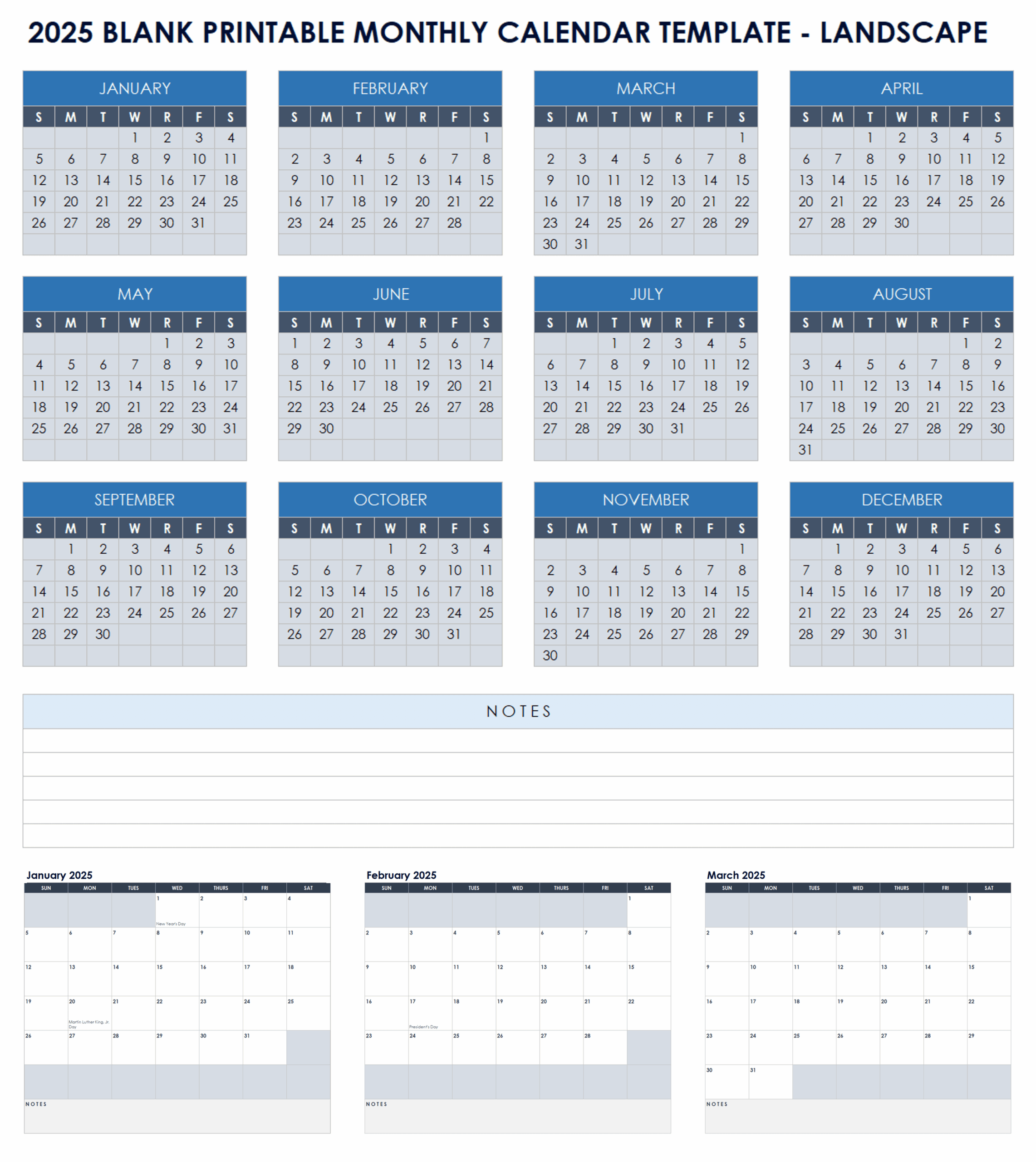 Free Printable 2025 Calendar 4 Months Per Page