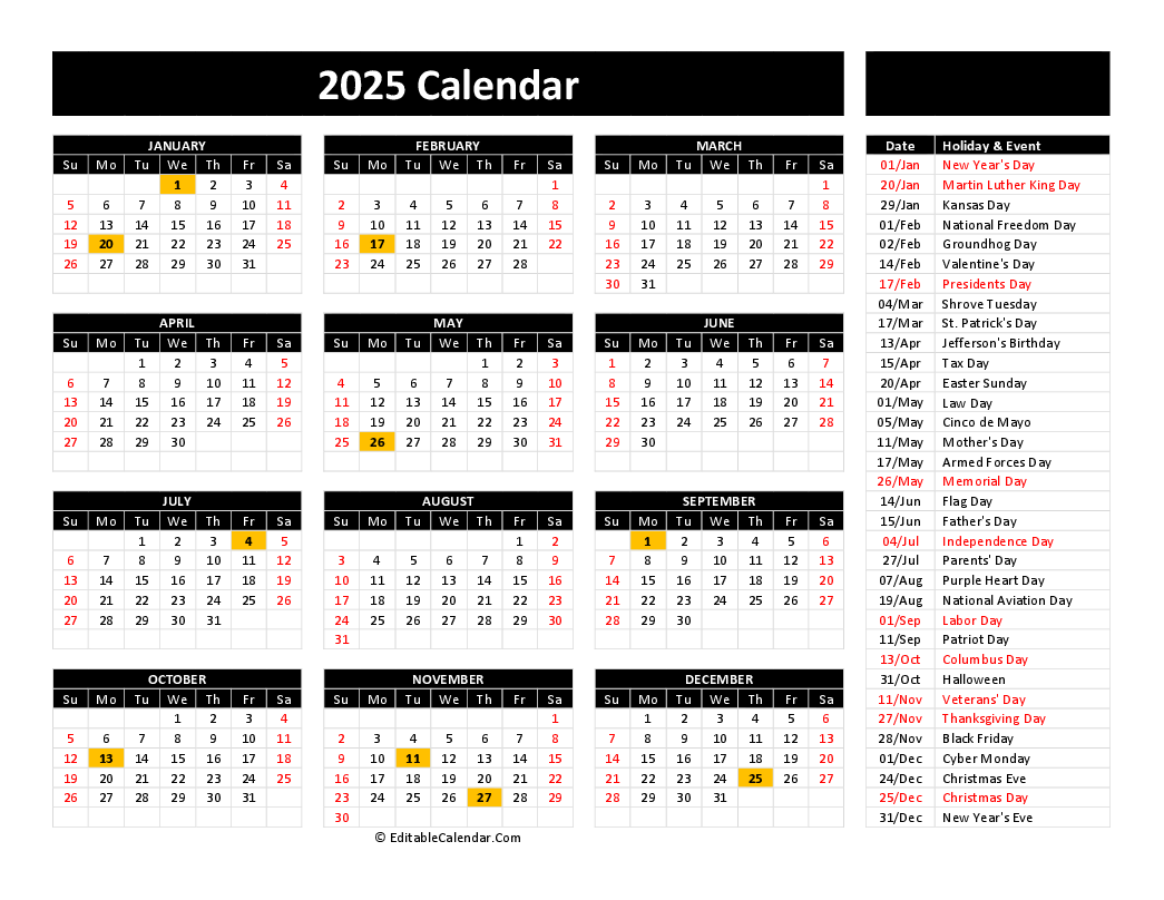 Free Printable Calendar August 2025 Wiki