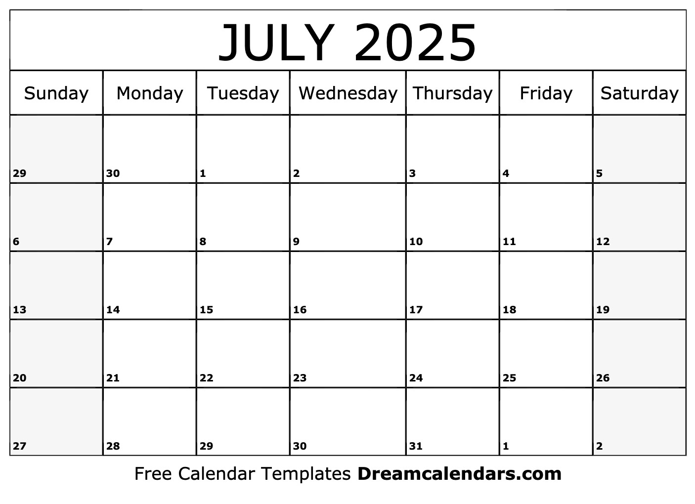 July In Roman Calendar 2025
