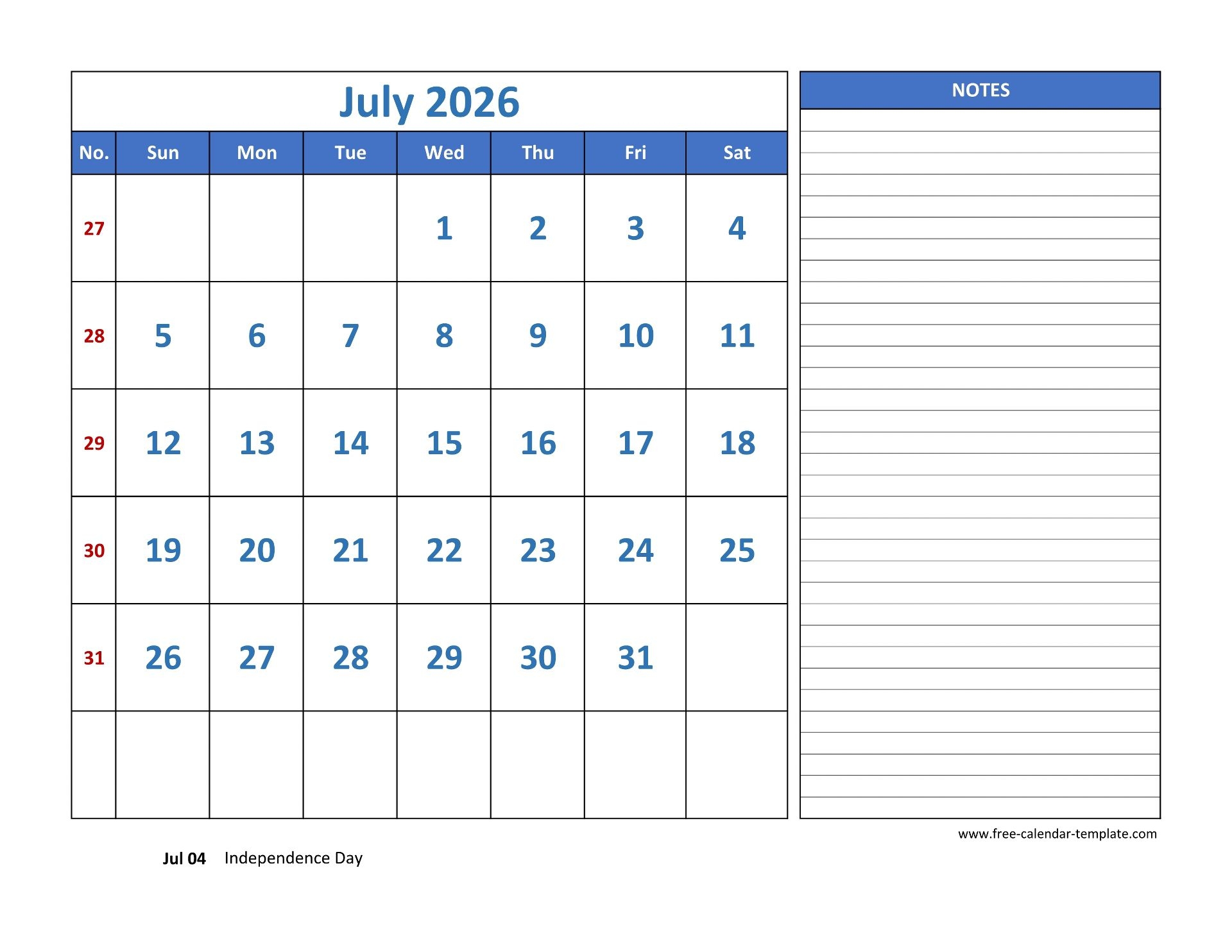 July 2026 Myanmar Calendar