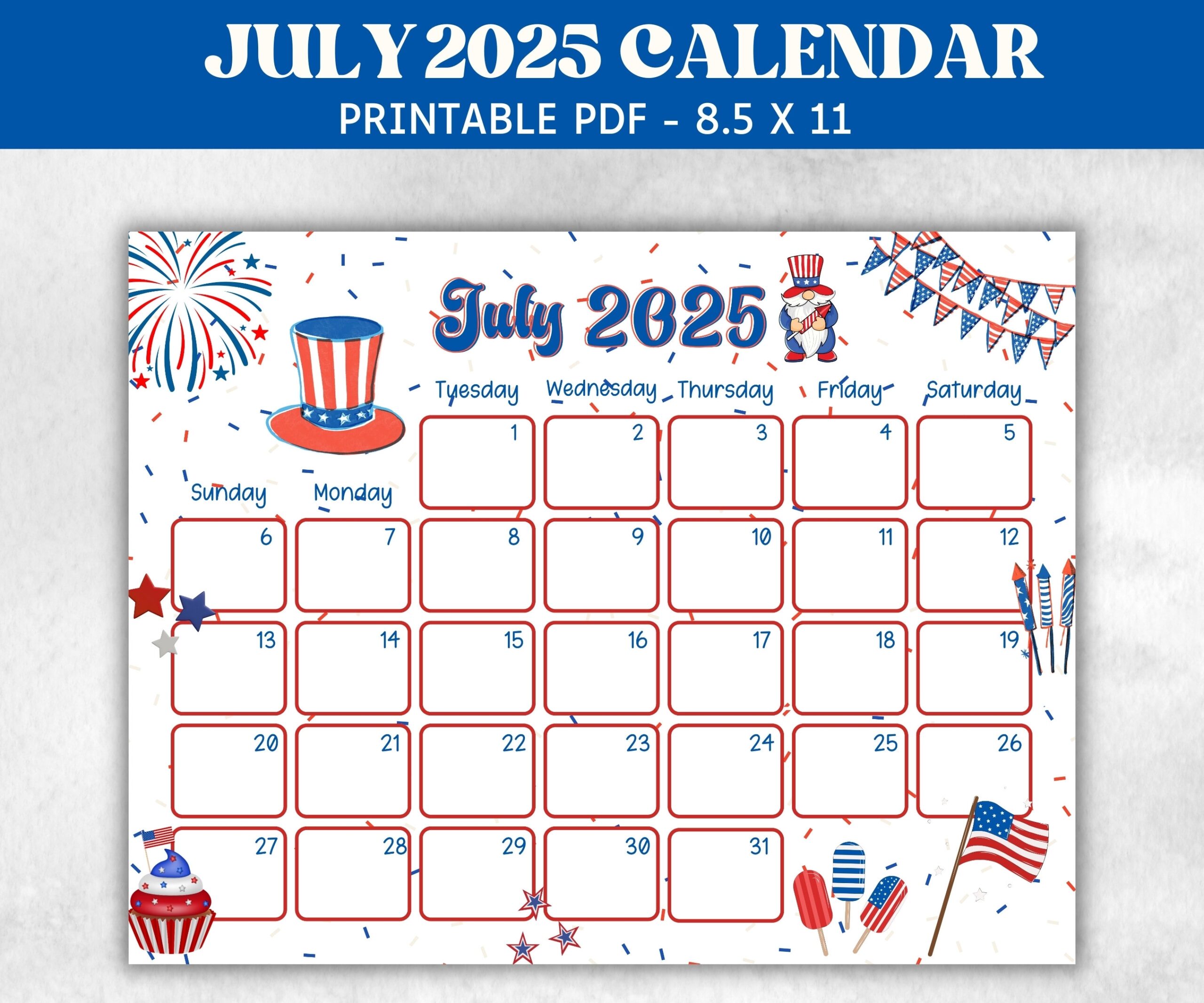 Free Printable 2025 Homeschool Calendar