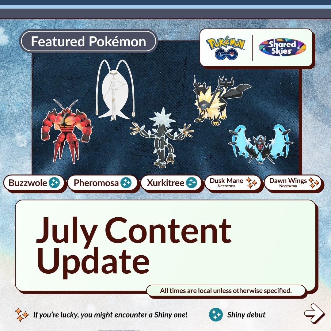 Pok mon GO July 2024 Events Guide Pok mon GO Hub