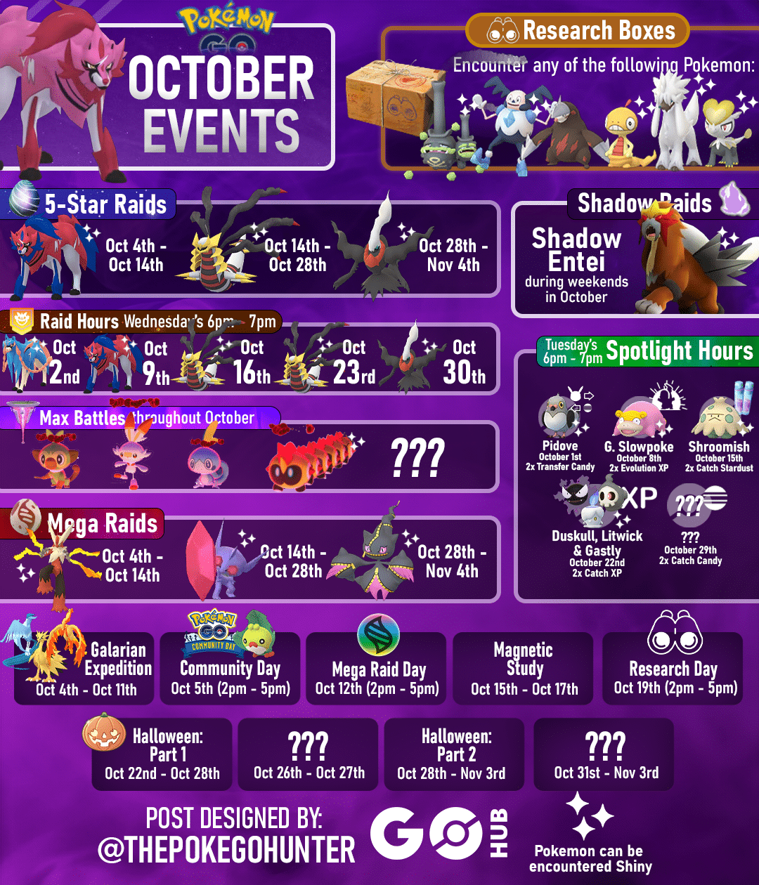 Pok mon GO October 2024 Events Guide Pok mon GO Hub