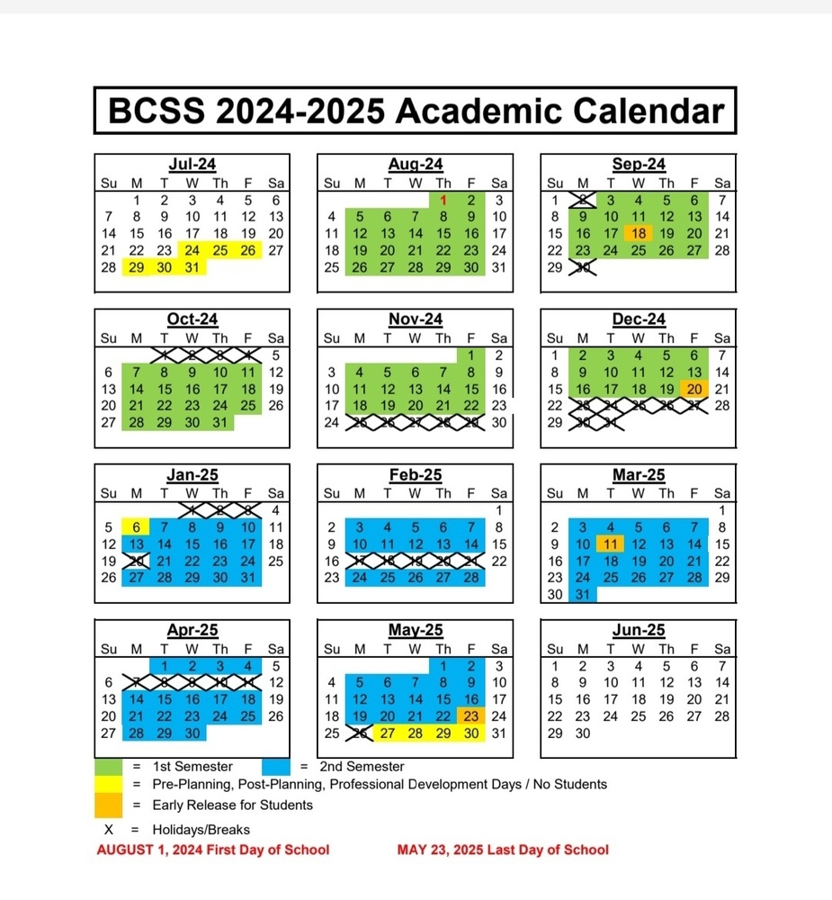 School Calendar For 2024 2025 Allatoona Elementary School
